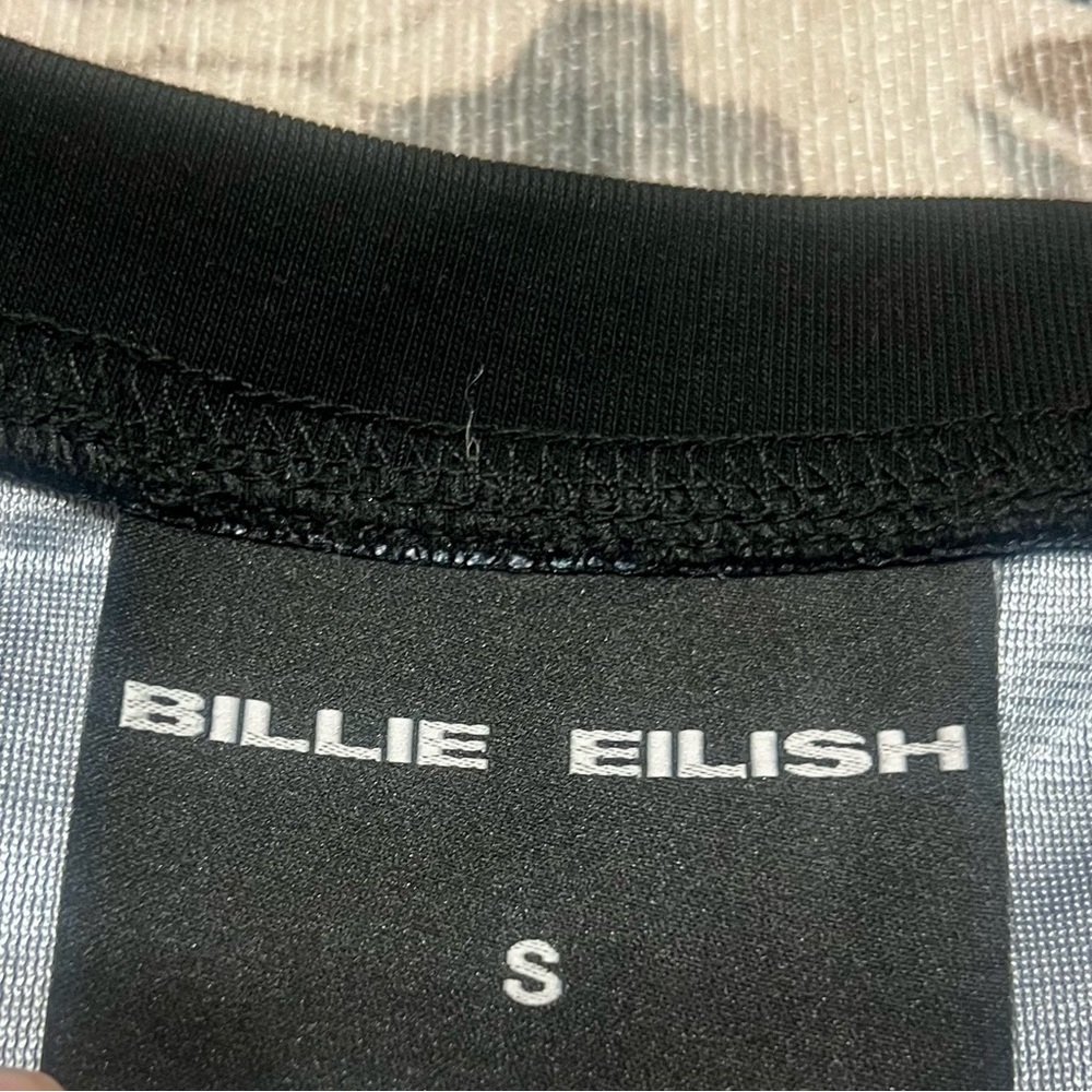 Billie Eilish Be Blue Hit Me Hard and Soft: The Tour Black Jersey Size Small - Picture 8 of 11